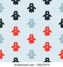 Seamless pattern with geometric forms of beetle. Stylish abstract artwork.