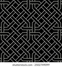 Seamless pattern of Geometric Graphic design. Artistic shapes Repeating patterns of Printable vector.