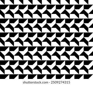 Seamless pattern of Geometric Graphic design. Artistic shapes Repeating patterns of Printable vector.