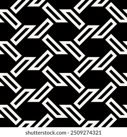 Seamless pattern of Geometric Graphic design. Artistic shapes Repeating patterns of Printable vector.