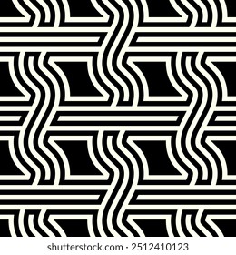 Seamless pattern of Geometric Graphic design. Repeating patterns of Printable vector.