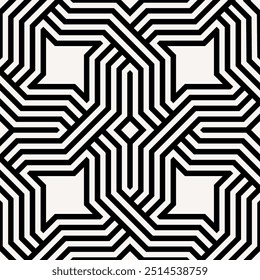 Seamless pattern of Geometric Graphic design. Repeating patterns of Printable vector.