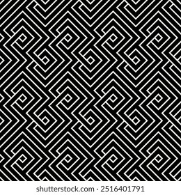 Padrão contínuo de design gráfico geométrico. Padrões repetitivos de vetor Imprimível.