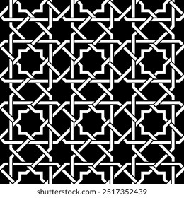 Patrón sin fisuras de Diseño gráfico geométrico. Patrones repetitivos de Vector imprimible.