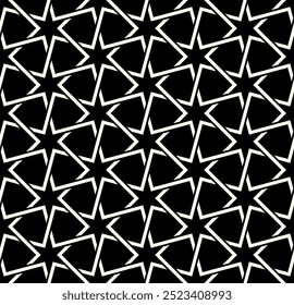 Patrón sin fisuras de Diseños gráficos geométricos. Patrones repetitivos de Vector imprimible. Diseño de fondo de diseño de fondo de Anuncio de cubierta de nudo entrelazado.