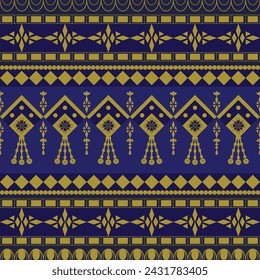 A seamless pattern geometric graphic fusion style is designed for textiles, fabric, clothes, sarongs, carpets, blankets, tablecloths, bedding sets, decorations, tiles, covers, and gift wrapping paper