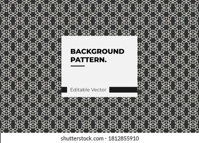 Seamless Pattern geometric line minimal background