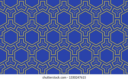 Seamless pattern geometric lines. for holiday decoration, holiday packaging Vector seamless pattern