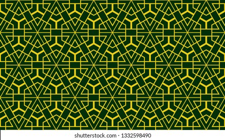 Seamless pattern geometric lines. for holiday decoration, holiday packaging Vector seamless pattern