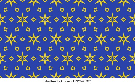 Seamless pattern geometric lines. for holiday decoration, holiday packaging Vector seamless pattern