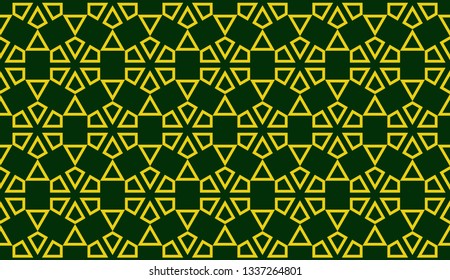 Seamless pattern geometric lines. for holiday decoration, holiday packaging Vector seamless pattern