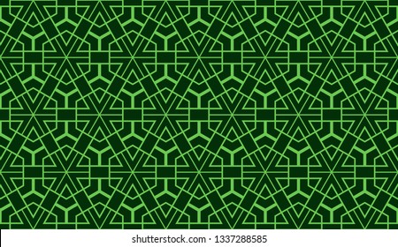 Seamless pattern geometric lines. for holiday decoration, holiday packaging Vector seamless pattern