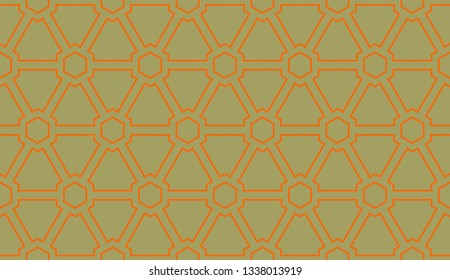 Seamless pattern geometric lines. for holiday decoration, holiday packaging Vector seamless pattern