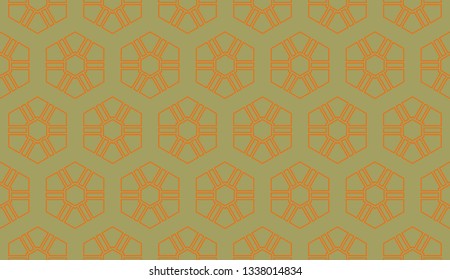 Seamless pattern geometric lines. for holiday decoration, holiday packaging Vector seamless pattern