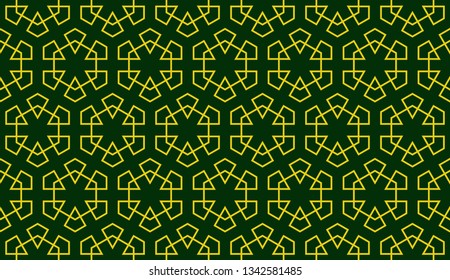Seamless pattern geometric lines. for holiday decoration, holiday packaging Vector seamless pattern