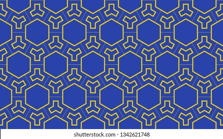 Seamless pattern geometric lines. for holiday decoration, holiday packaging Vector seamless pattern