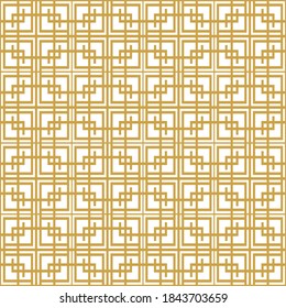 seamless pattern of geometric lines for print fabrics, wallpapers, backgrounds, etc.