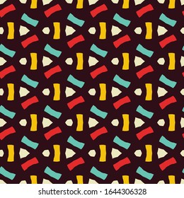 Nahtloses Muster mit geometrischem Mosaik.