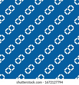 Seamless pattern. Geometric motif. Figures ornament. Ethnic wallpaper. Signs background. Folk image. Digital paper, web design, textile print, abstract illustration. Simple shapes backdrop. Vector.