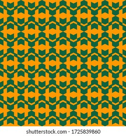 Seamless pattern. Geometric motif. Figures, chevrons vector. Ethnic ornament. Mosaics background. Folk image. Simple shapes backdrop. Tribal wallpaper. Digital paper, web design, textile print