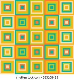 Seamless pattern. Geometric pattern on a beautiful background. Square. Stylish background.