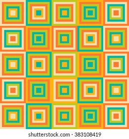 Seamless pattern. Geometric pattern on a beautiful background. Square. Stylish background.