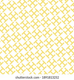 Seamless pattern. Geometric orange background.