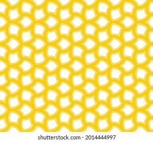 Seamless pattern. Geometric orange background.