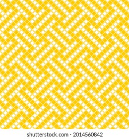 Seamless pattern. Geometric orange background. Unusual lattice.