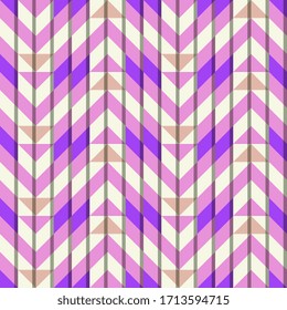 Seamless pattern with geometric ornament