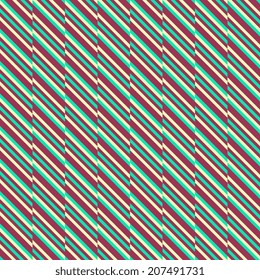 Seamless pattern with geometric ornament