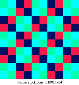 Seamless pattern with geometric ornament. Abstract background. Vector illustration. Pattern for the wrapping, home decor, website, brochures and presentations in a modern style and bright color