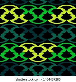 Seamless pattern with geometric ornament. Beautiful abstract work.