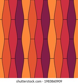 Nahtloses Muster. Geometrisches Ornament. Traditionelle orientalische Verzierung. Sechseck-Formen wiederholt. Antikes Mosaikhintergrund. Fliesen motif. Ethnisches Digitalpapier. Textilhintergrund. Vektorkunst.