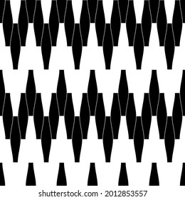 Seamless pattern. Geometric ornament. Oriental traditional ornamentation. Repeated hexagon shapes. Ancient mosaic wallpaper. Tiles motif. Ethnic digital paper. Textile illustration. Vector.