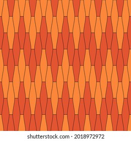 Seamless pattern. Geometric ornament. Oriental traditional ornamentation. Repeated hexagon shapes. Ancient mosaic wallpaper. Tiles motif. Ethnic digital paper. Textile print. Vector work.