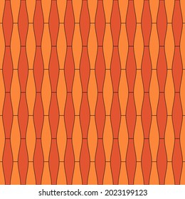 Patrón sin foco. Ornamento geométrico. La ornamentación oriental tradicional. Formas hexágonas repetidas. Papel pintado de mosaico antiguo. Motif de mosaicos. Papel digital étnico. Fondo textil. Arte vectorial
