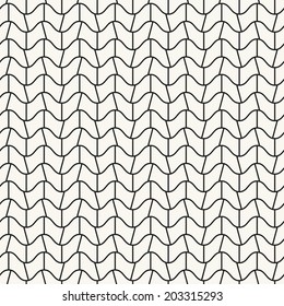 Seamless pattern. Geometric ornament. Stylish background. Vector repeating texture