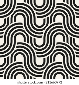 Seamless pattern. Geometric ornament. Stylish background. Vector repeating texture