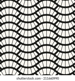 Seamless pattern. Geometric ornament. Stylish background. Vector repeating texture