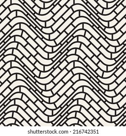 Seamless pattern. Geometric ornament. Stylish background. Vector repeating texture