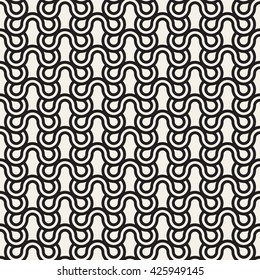 Seamless pattern. Geometric ornament. Stylish background. Vector repeating texture