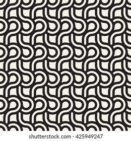 Seamless pattern. Geometric ornament. Stylish background. Vector repeating texture