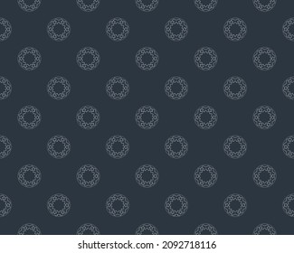 Seamless pattern in geometric ornamental style. Ornament seamless pattern