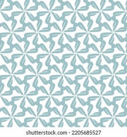 Seamless pattern in geometric ornamental style. 