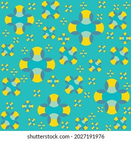 Nahtlose Muster mit geometrischen Ornamenten im Nahtlosen Schema
