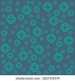 Seamless Pattern With Geometric Ornaments In Seamless Scheme