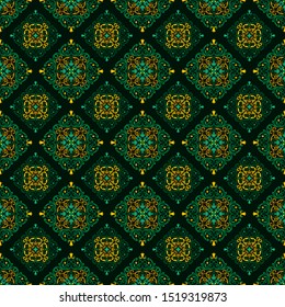 Seamless pattern with geometric ornate ethnic style. Batik pattern of fabric motif. vector design inspiration. creative fabric motif