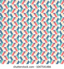Seamless pattern of geometric pastel style for background, artwork, texture and wallpaper