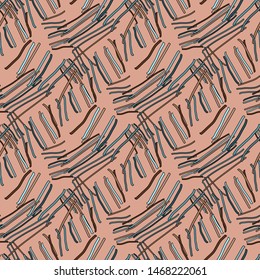 Seamless pattern with geometric patterns. Geometric abstraction